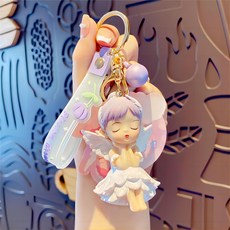 엔디와이 수호 천사 키링, 퍼플, 1개