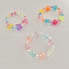 스위티영 여아 아크릴 팔찌 3종세트