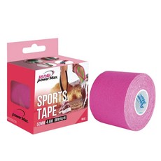 PowerMax 給力貼 運動貼布 50MM 4.6M, 1個, 時尚桃紅色, N/A