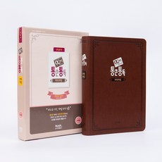 아가페 개역개정판 큰글자 90일 통큰통독 대 단본 브라운, 9788953721586