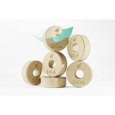 [도아] 아로마베어 리필킷 2개 실내 선물용 디퓨저 차량용 자동차 방향제, 클린코튼 2개, 1세트