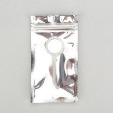 실타래 정리기 바늘 리무버 투명 아크릴 도구 소형 공예, 화이트 알루미늄 호일 가방 포함, 1개, 1L