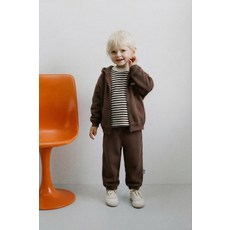 [국내배송] 자라 ZARA 라벨 조거 팬츠 - 브라운 938821