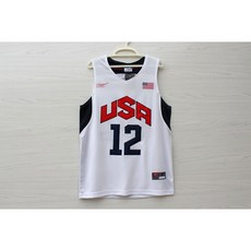 NBA 미국 드림팀 12번 제임스 하든 유니폼 농구 상의