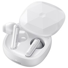 Toocki 툭키 TWS 커널형 슬라이드 ENC 노이즈 캔슬링 HiFi 고음질 IPX5 방수 블루투스 5.3 이어폰, 화이트