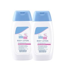 施巴 嬰兒潤膚乳液2入超值組 (潤膚乳 200ml*2 + 旅行組(泡泡浴露25ml 洗髮乳20ml 護膚膏10ml)), 1個
