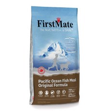 FirstMate 海洋魚原創配方狗糧 73%魚肉 27%蔬菜, Fish Meal, 11kg, 1箱
