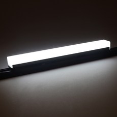 엘포스 LED TS라인 레일조명 레일등 일자등 라인조명, 블랙+주광색, 1개, 900MM/24W