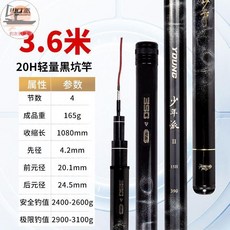 皇禾 少年派2代 黑坑專用魚竿 5H6H8H20H 釣魚竿