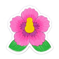 혜명마트 무궁화 퍼즐 미술놀이키트 어린이미술놀이 교육용퍼즐 집콕놀이키트 무궁화퍼즐
