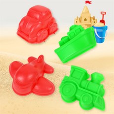 미요몰 모래놀이 몰드 4종세트 모래놀이자동차몰드