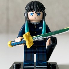 핸드브릭 팩토리 커스텀 미니브릭 피규어 귀멸의칼날 호환 귀칼 블록호환, 51. 하주 토키토 무이치로