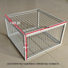 비둘기 포획틀 케이지 조류 트랩 덫 사냥 새장 야생 사육장 날림장 포획기 구조 철제 일반, 1개, 2_무천창 40x30x26 4면