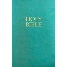 (영문도서) Kjver Gift and Award Holy Bible Deluxe Edition Coastal Blue Ultrasoft: (King James Version ... Imitation Leather, Whitaker House, English, 9798887691572