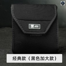 JIYU FISHING 漁輪收納包 多功能便攜保護加厚緩衝防水耐磨輕量, 1個, 【黑色經典款】加大款/適合5000-10, 黑色經典款