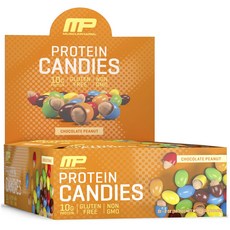 MUSCLEPHARM 高蛋白巧克力球, 680.4g, 巧克力花生口味, 1盒