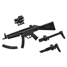 리틀 아모리 LA033 MP5A45 타입 플라스틱 모델, 1개