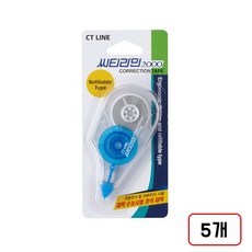 시티라인)수정테이프(5mmx6M), 5개, 본품(NM301010)