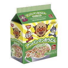 NISSIN 日清 麵包超人魚板烏龍湯麵 3份入, 9袋