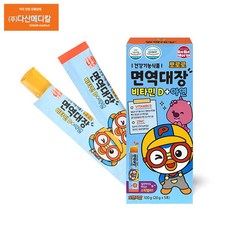 뽀로로 면역대장 비타민D+아연, 100g, 6개