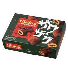 LOTTE 樂天 Ghana濃郁巧克力酥脆餅, 80個, 40g