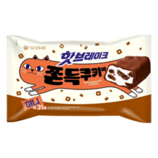 오리온 핫브레이크 쫀득쿠키바 미니, 1개, 352g