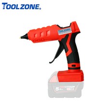 툴존 무선 충전 글루건 HG-100 핫멜트 디월트 마끼다 보쉬 밀워키 호환, 툴존 HG-100MI 밀워키호환, 1개