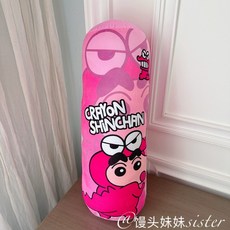 짱구는 못말려 짱구 바디필로우 원통형 베개 쿠션 긴베개 롱쿠션 침대 침실 인테리어 장식, 1개, A