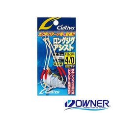 OWNER 歐娜 C'ultiva JTL-22 11727 鐵板鈎, 1個, 4/0