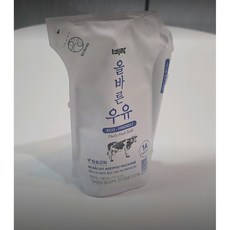 비락 올바른 우유, 180ml, 96개