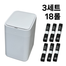 샤오미 토뉴 쓰레기통 리필 봉투 t1s 호환, 3세트, 토뉴 리필 쓰레기봉투 6개