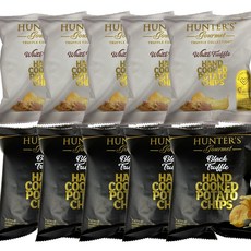 헌터스 트러플감자칩 블랙5+화이트5 믹스 10개, 1세트