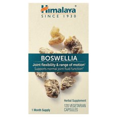 Himalaya 히말라야 보스웰리아 125mg 120 베지캡 건강관리 영양제, 1개, 120정