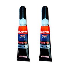 록타이트 401 FlexGel 순간접착제 젤타입 10g, 2개
