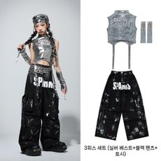 소녀들의 재즈 댄스 의상 밸리공연복