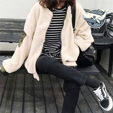 포근한 양면 플리스 자켓 여성용 후리스 점퍼+모티브코리아Shop