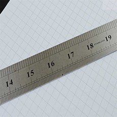 겟템 쇠자 1m 눈금자