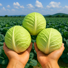 산지직송 청정 황토밭 무안 달콤 미니 양배추 2~4통, 1박스, 2kg