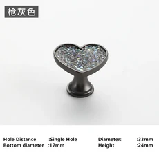 고급 다이아몬드 그레이 골드 색상의 캐비닛 손잡이 가구 주방 문 서랍