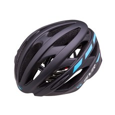 GVR 超極輕量頂級G712一體成型磁吸式安全帽-石頭單車, 黑藍, 1個