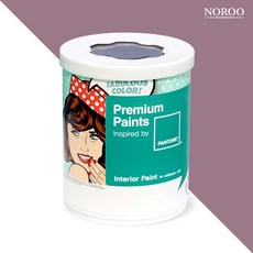 노루페인트 팬톤 내부용 실내벽면 무광 페인트, 171610DuskyOrchid, 1L, 1개