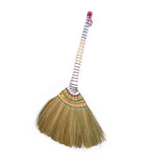 아파트 관리사무소 청소용 긴갈대 빗자루 43x80cm 미용실 고양이털, 1개