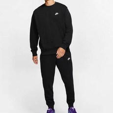 NIKE 運動服上衣和下裝黑色（男上衣和慢跑褲）