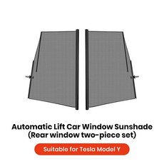 YZ BMW 카 사이드 윈도우 썬쉐이드 선바이저 윈드쉴드 프라이버시 쉴드 스크린 테슬라 모, Rear MY 2PCS, Rear MY 2PCS