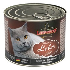 里奧納多 Leonardo 精燉鮮肉貓主食罐 多種口味選擇 給貓咪最安心的美味享受。, 1個, 200g