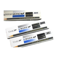 日本 TOMBOW 蜻蜓牌 MONO-J 事務製圖鉛筆, 1個, 4B 12入/盒