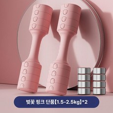 저항 밴드 맨몸운동용 전신 여자 근력, 기본 색상, 체리블라썸핑크 1-5kg