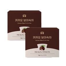 TAETEA 大益茶 可可熟成普洱茶, 1.2g, 20個, 2盒