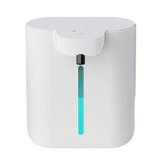 500ML 용량과 주방 욕실 사무실과 호환되는 모션 활성화 기능을 갖춘 자동 액체 디스펜서, 하얀색, 1개