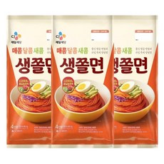 기획_씨제이 밀당의고수 쫄면 2인 454g, 909g, 3개